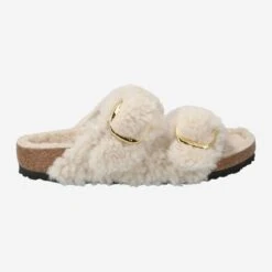 Birkenstock Art. 1023086 ARIZONA BIG BUCKLE TEDDY RIVET - White 9 Birkenstock Art. 1023086 ARIZONA BIG BUCKLE TEDDY RIVET - White -Paul Green Shop aussenseite 2851090007