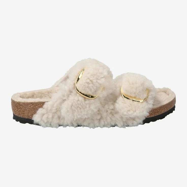 Birkenstock Art. 1023086 ARIZONA BIG BUCKLE TEDDY RIVET - White 5 Birkenstock Art. 1023086 ARIZONA BIG BUCKLE TEDDY RIVET - White - Image 3