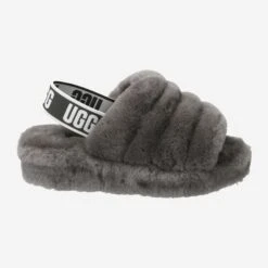 Ugg Art.  FLUFF YEAH SLIDE - Gray -Paul Green Shop aussenseite 2852090006