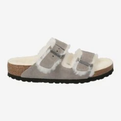 Birkenstock Art.  1017402 Arizona Fur - Gray -Paul Green Shop aussenseite 5402060015