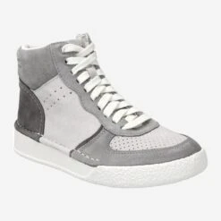 Clarks Art. CraftCup Mid 26167376 4 - Gray, Combined