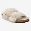 Birkenstock Art.  1023086 ARIZONA BIG BUCKLE TEDDY RIVET - White -Paul Green Shop haupt 2851090007