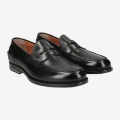 Santoni Art.  10766 N01 - Black -Paul Green Shop paar 1400010075
