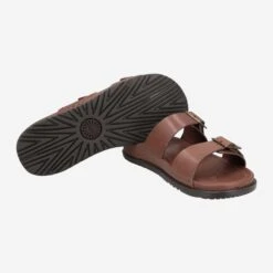 Ugg Art.  1119530 CLTH WAINSCOTT BUCKLE SLIDE - Brown -Paul Green Shop sohle 1823010118