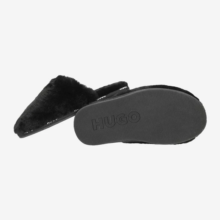 Hugo Art. 50474400 001 Cozy_Sild_fur - Black 6 Hugo Art. 50474400 001 Cozy_Sild_fur - Black - Image 4