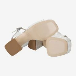 Unisa Art.  NEY_EVM WHITE - Silver -Paul Green Shop sohle 2921490038