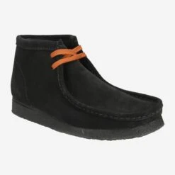 Clarks Art.  Wallabee Boot 26155517 7 - Black -Paul Green Shop sonder 1520060227