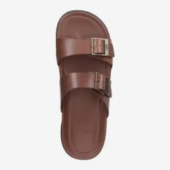Ugg Art.  1119530 CLTH WAINSCOTT BUCKLE SLIDE - Brown -Paul Green Shop top 1823010118