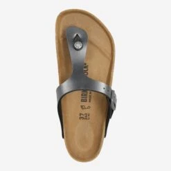 Birkenstock Art.  GIZEH - Black, Metallic -Paul Green Shop top 2820440006