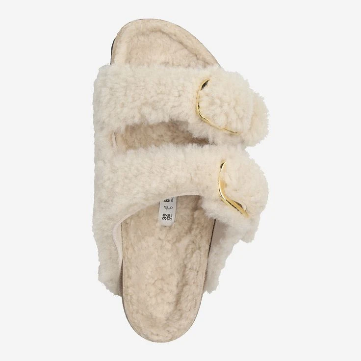 Birkenstock Art. 1023086 ARIZONA BIG BUCKLE TEDDY RIVET - White 7 Birkenstock Art. 1023086 ARIZONA BIG BUCKLE TEDDY RIVET - White - Image 5