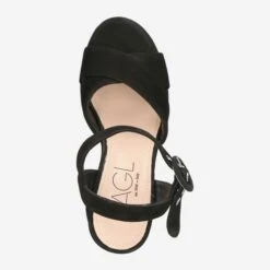 AGL Art.  D649010PAVELOU0000 Pam Sandal - Black -Paul Green Shop top 2920060728